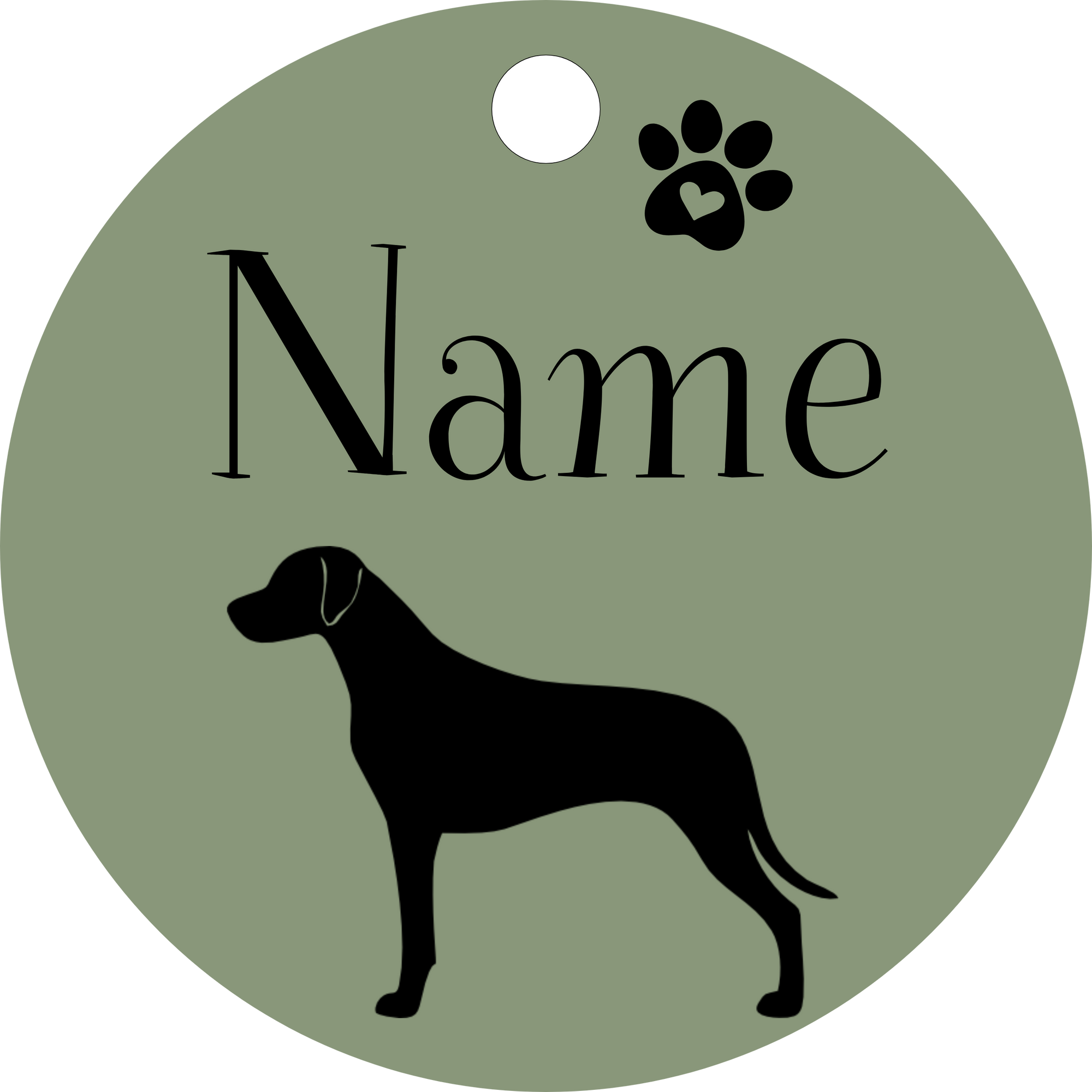 Hundemarke Weimaraner