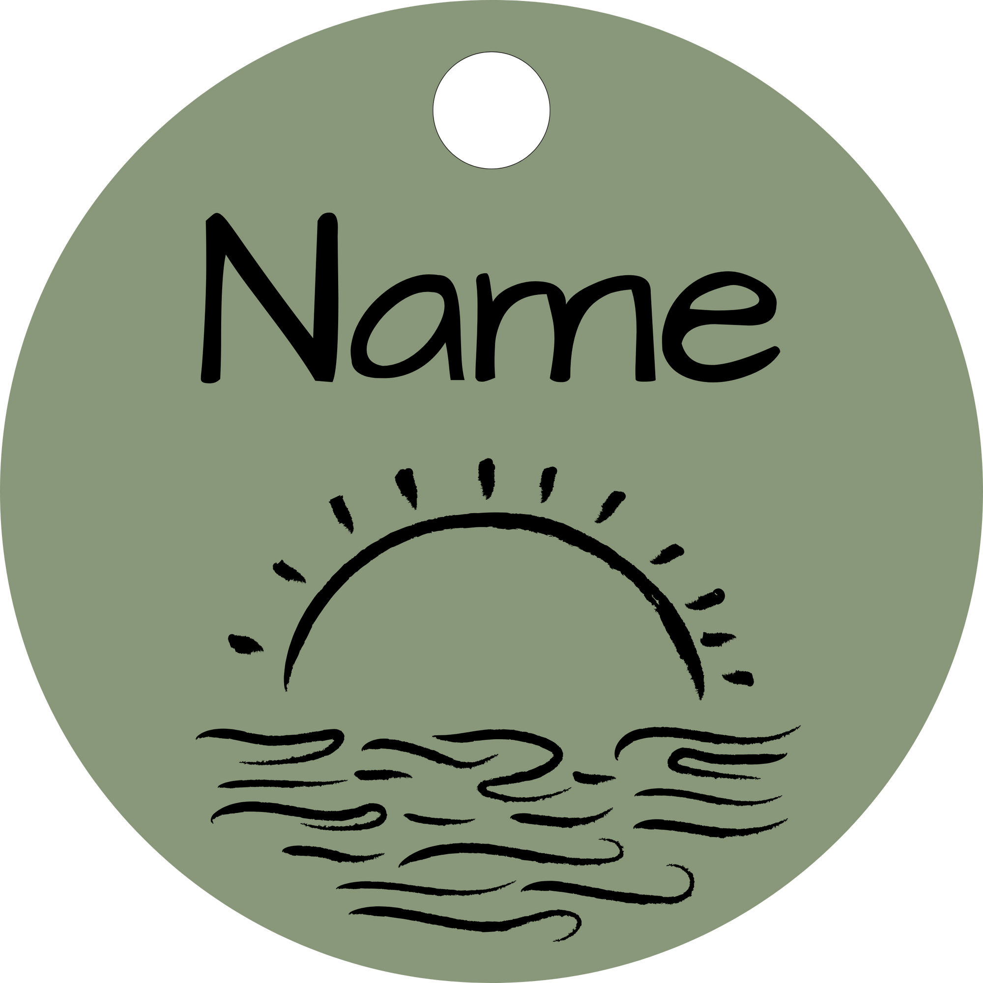 Hundemarke Sea-Sunset