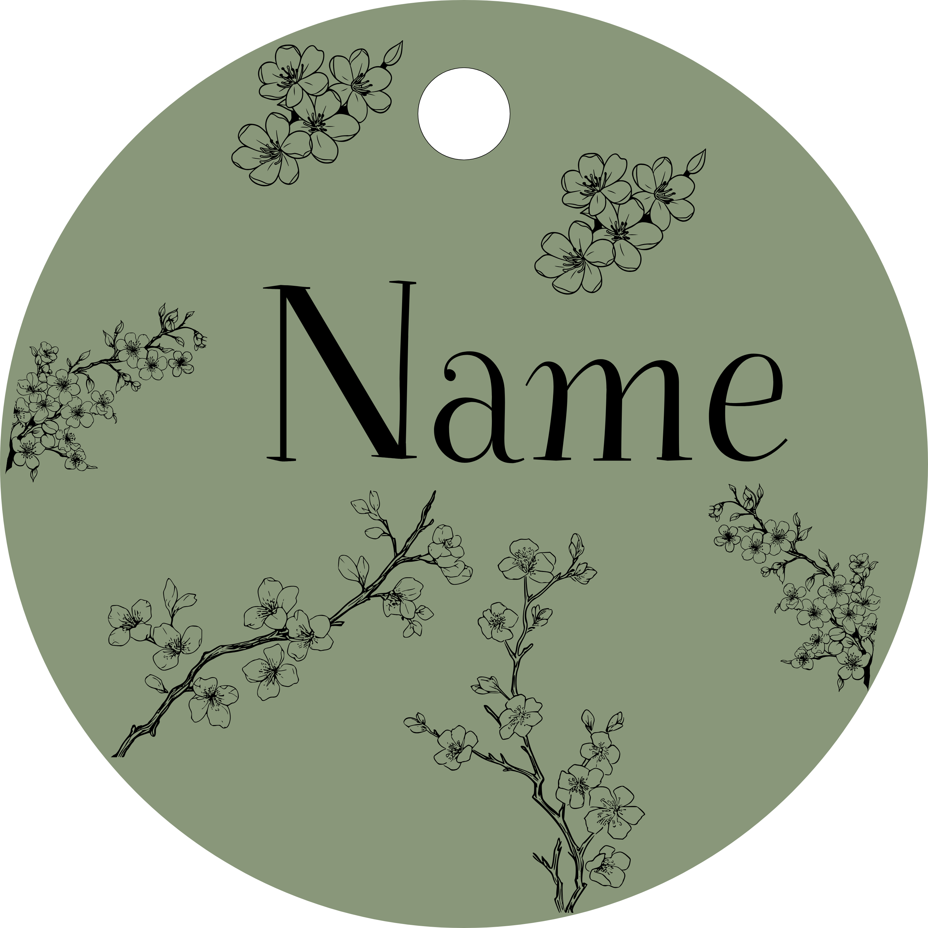 Hundemarke Blossomia