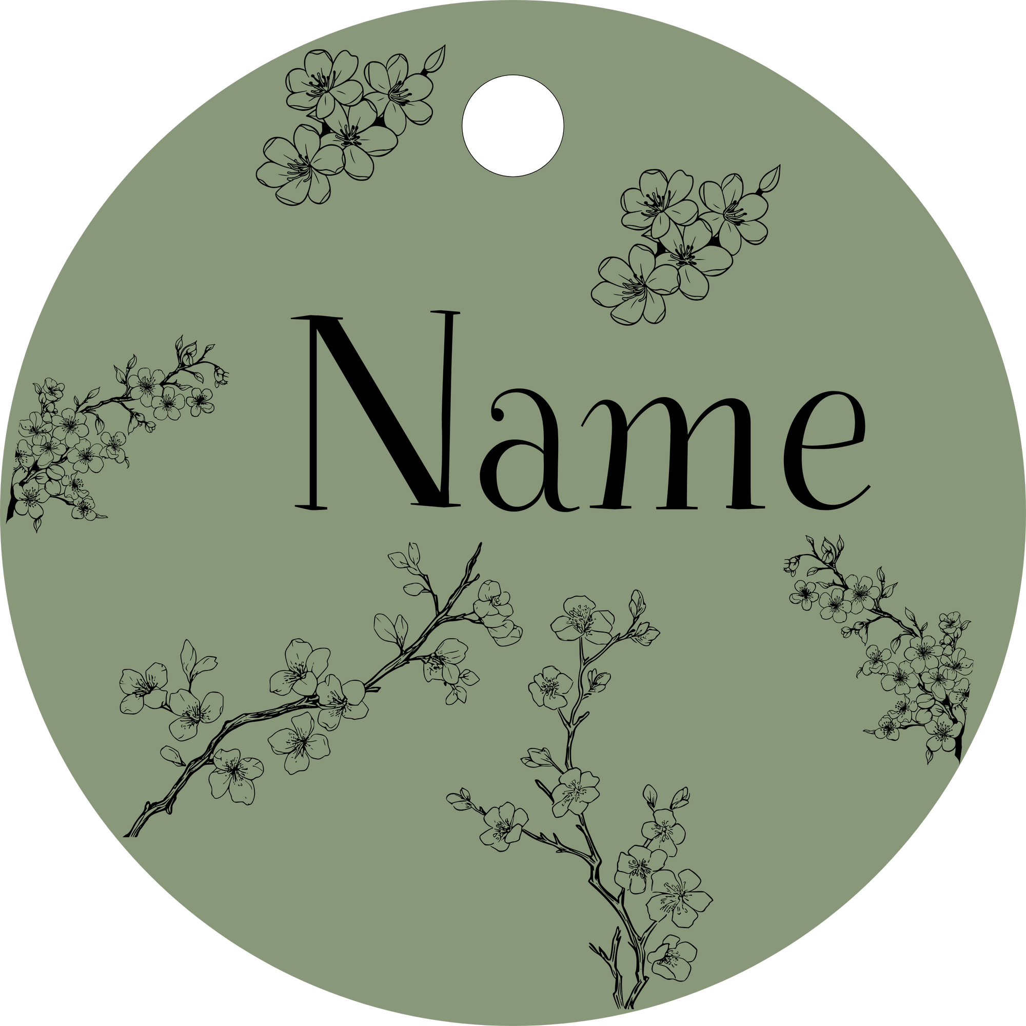 Hundemarke Blossomia