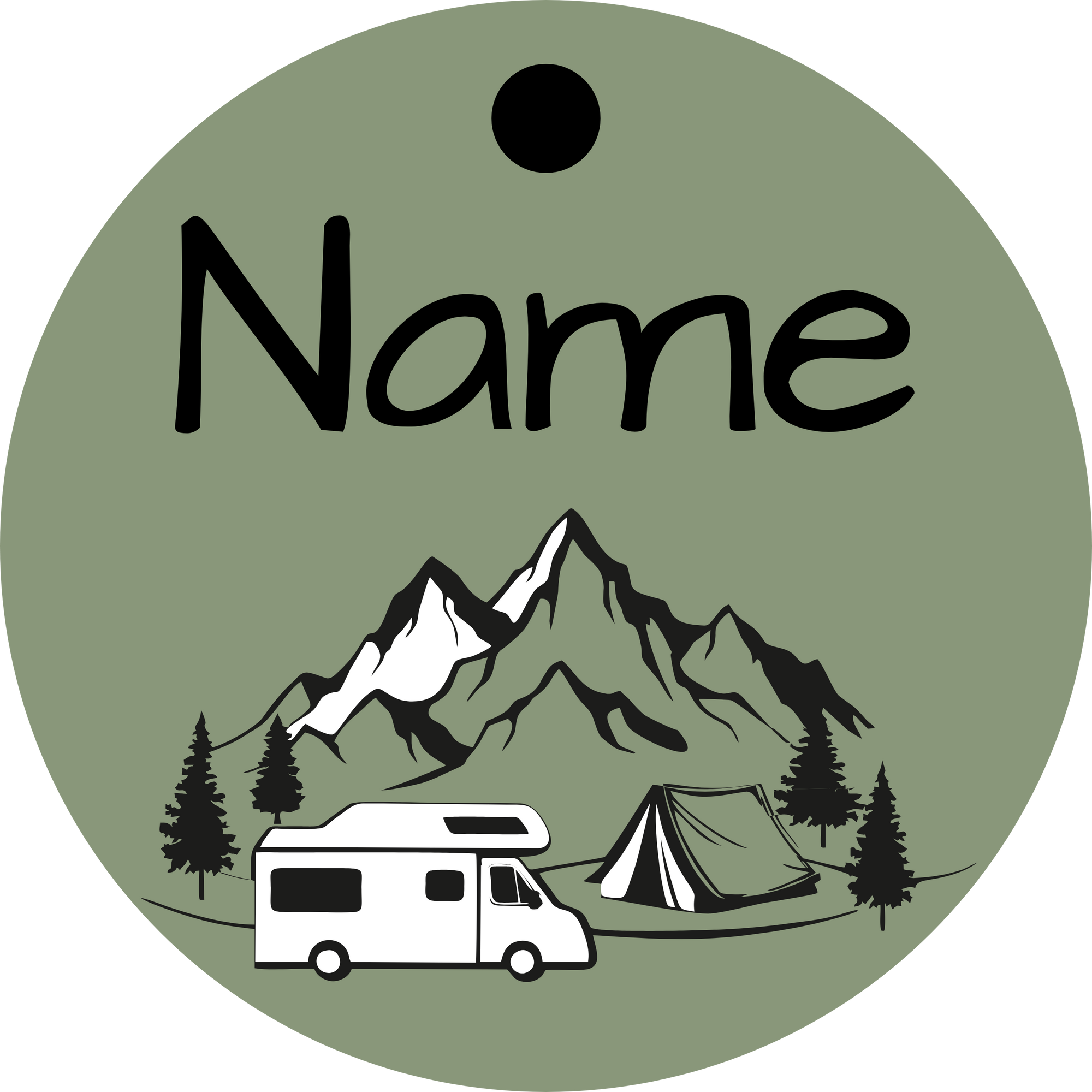 Hundemarke Campingliebe