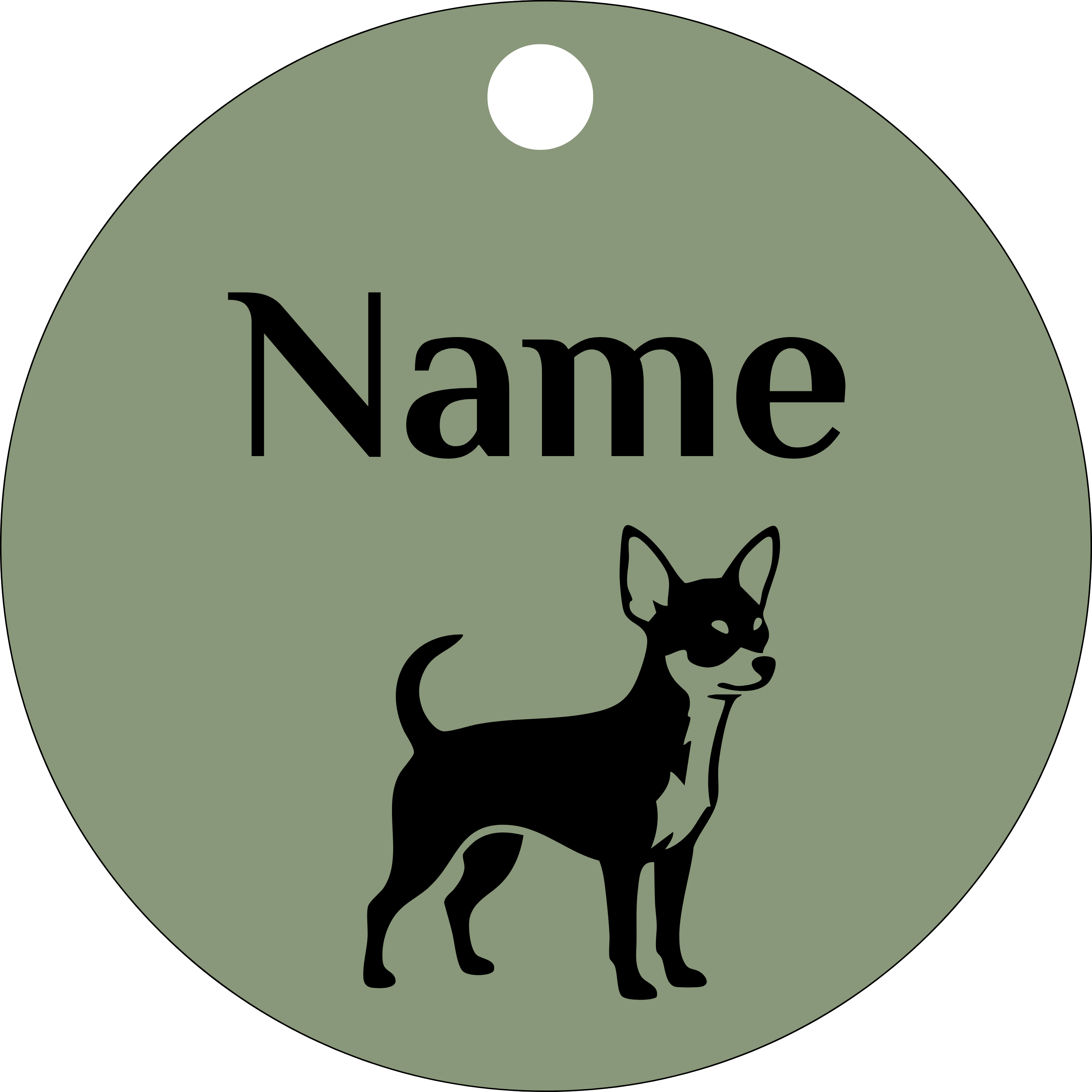 Hundemarke Chihuahua 3