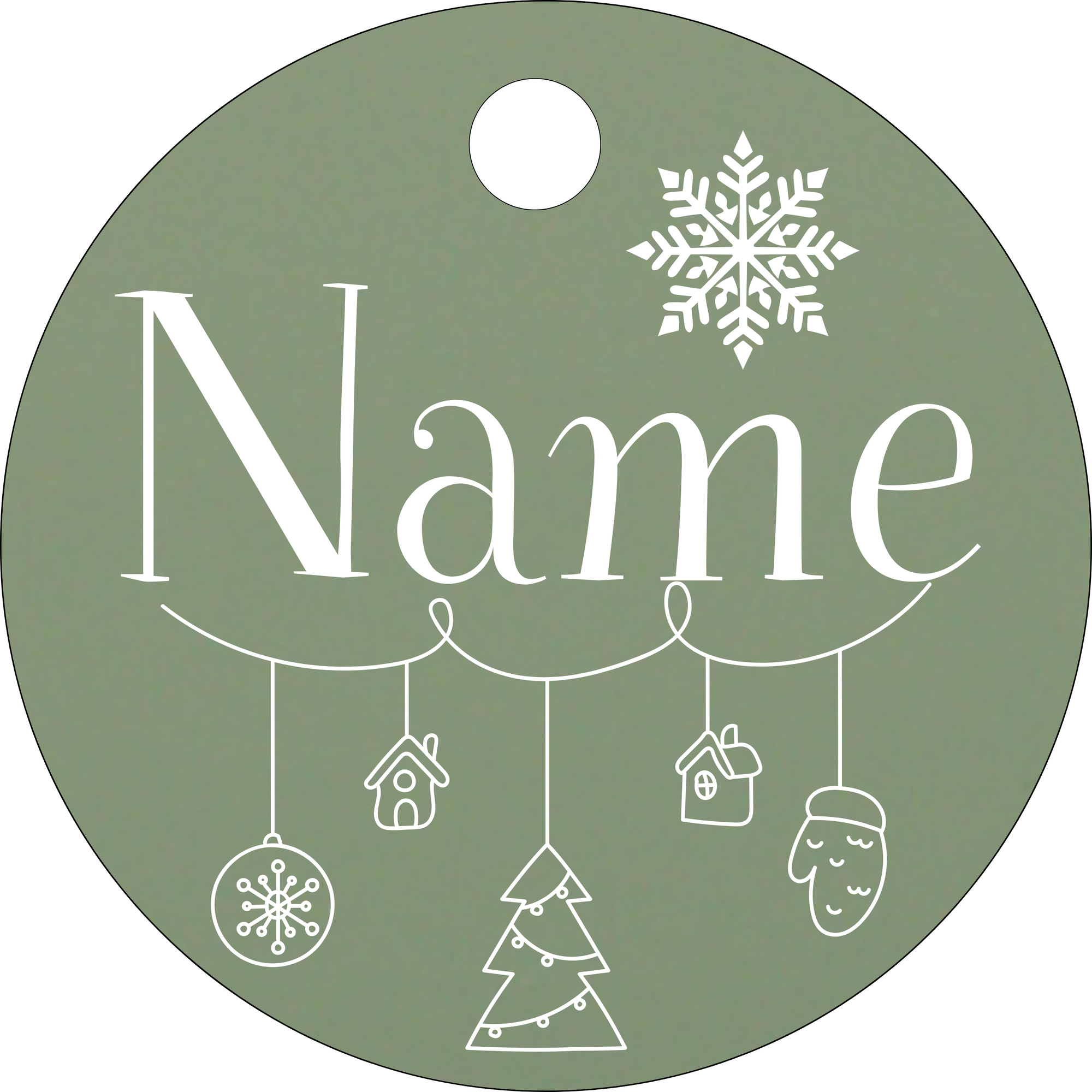 Hundemarke Christmas