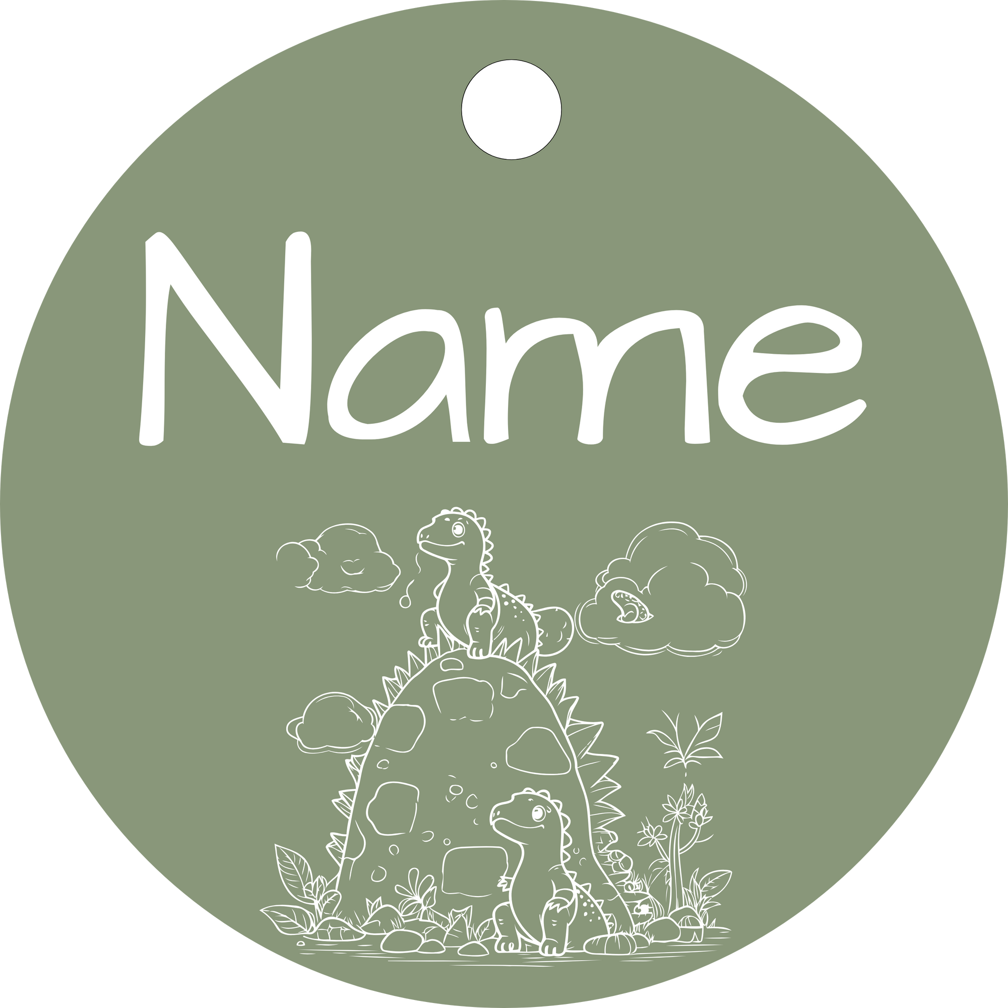 Hundemarke Dinobabys