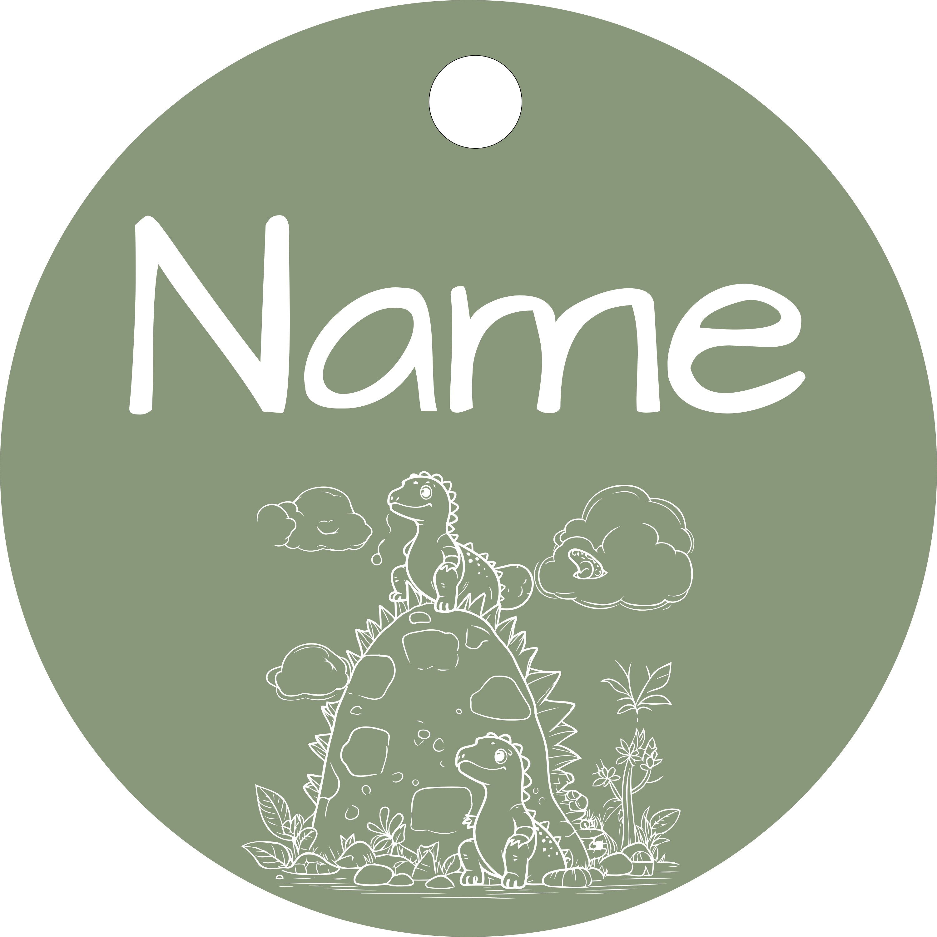 Hundemarke Dinobabys