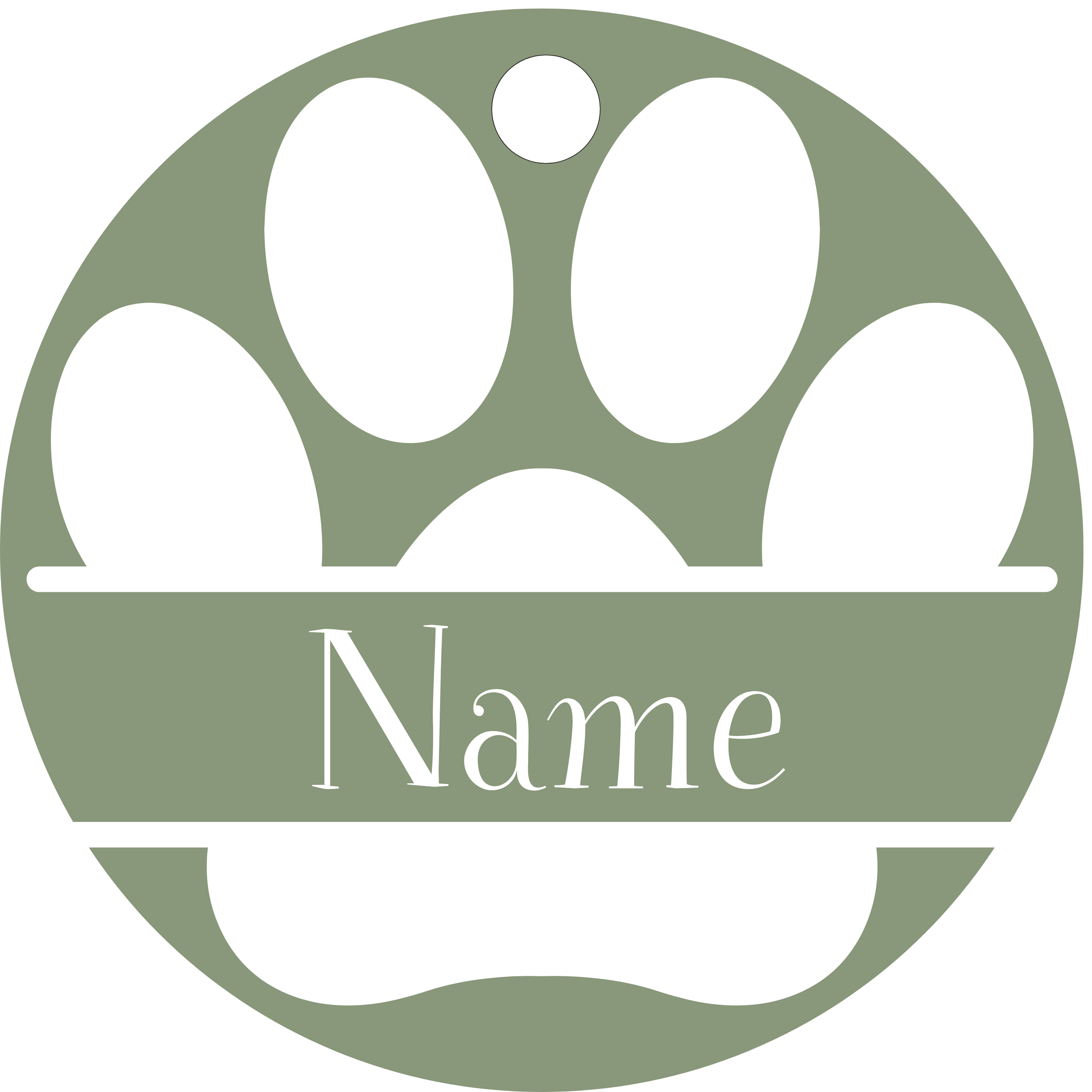 Hundemarke große Pfote