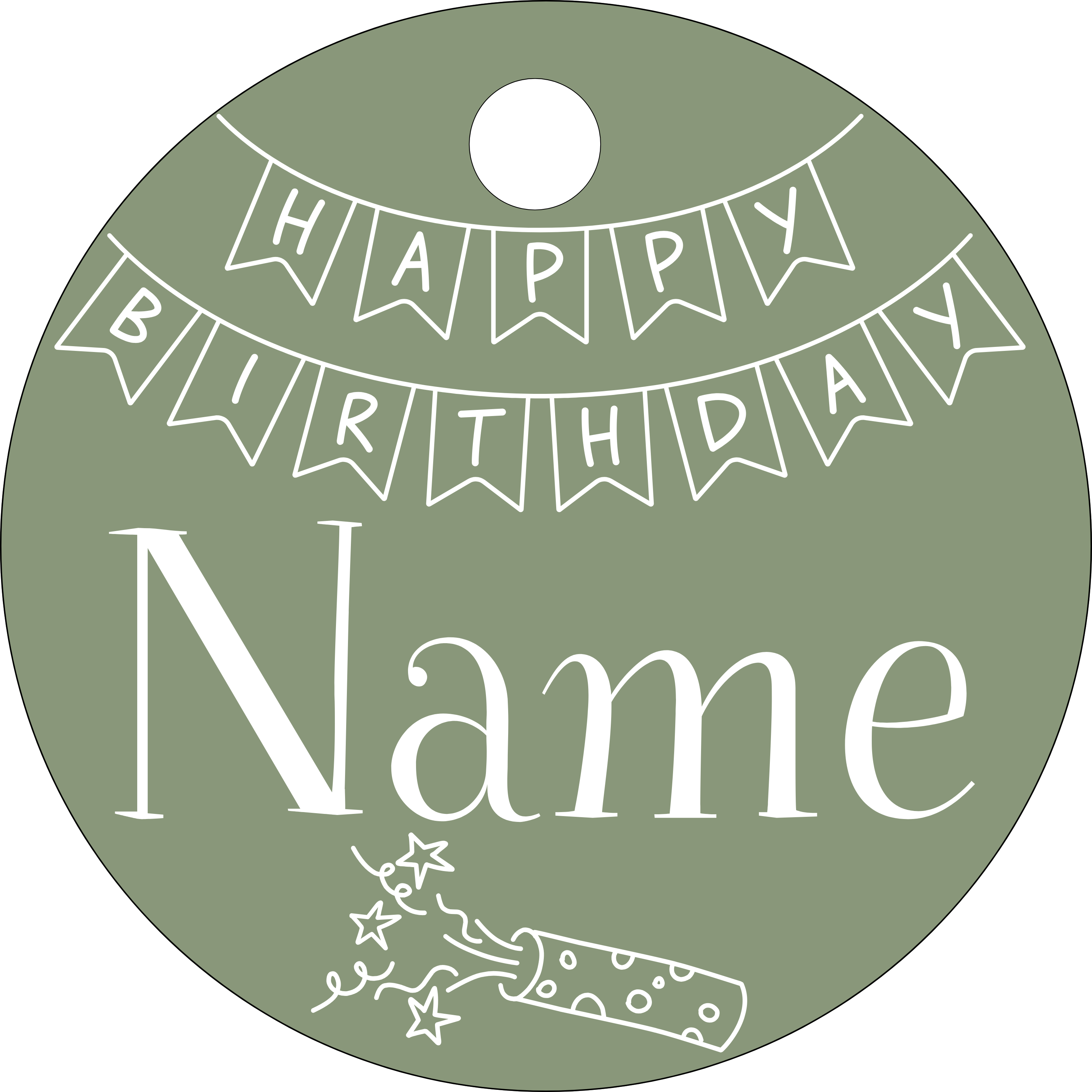 Hundemarke Geburtstag