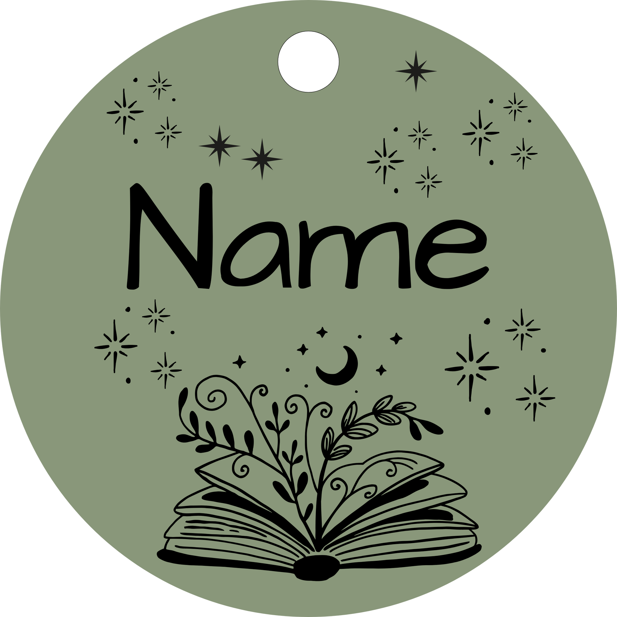 Hundemarke Magisches Buch