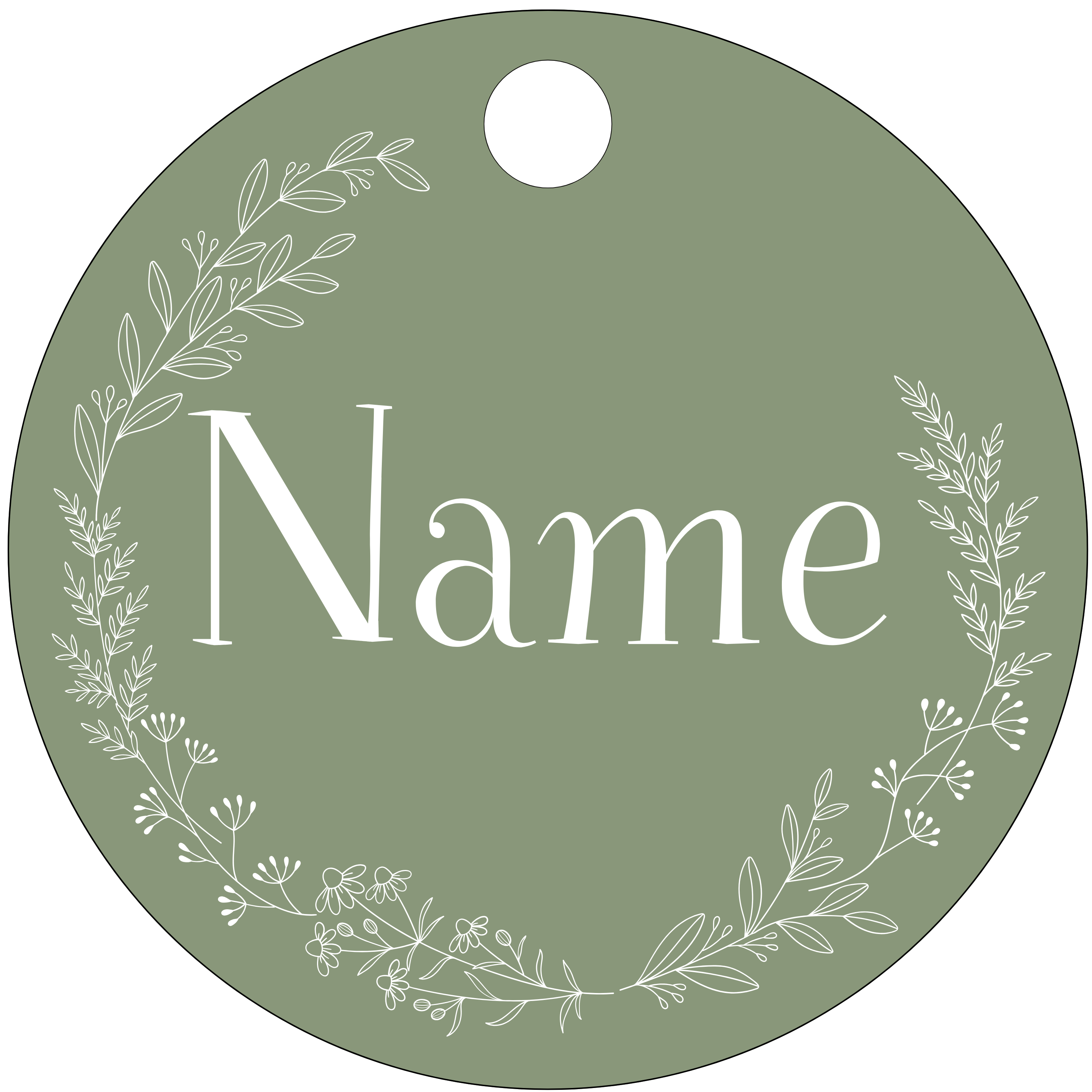 Hundemarke Sommerkranz