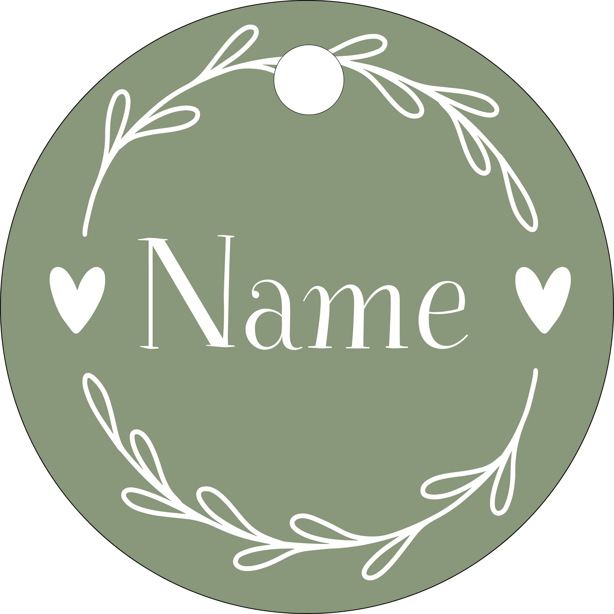 Hundemarke Green Hills