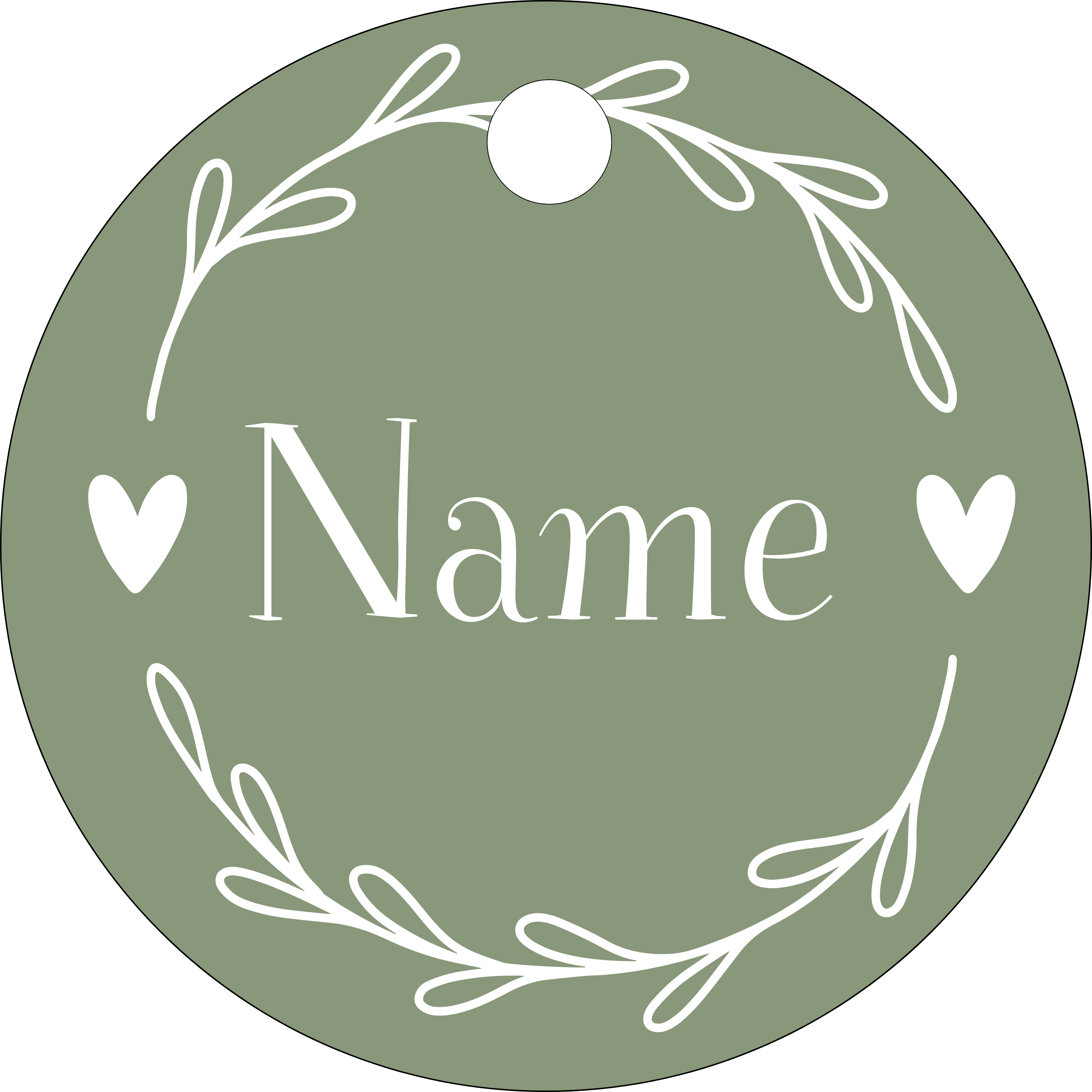 Hundemarke Green Hills