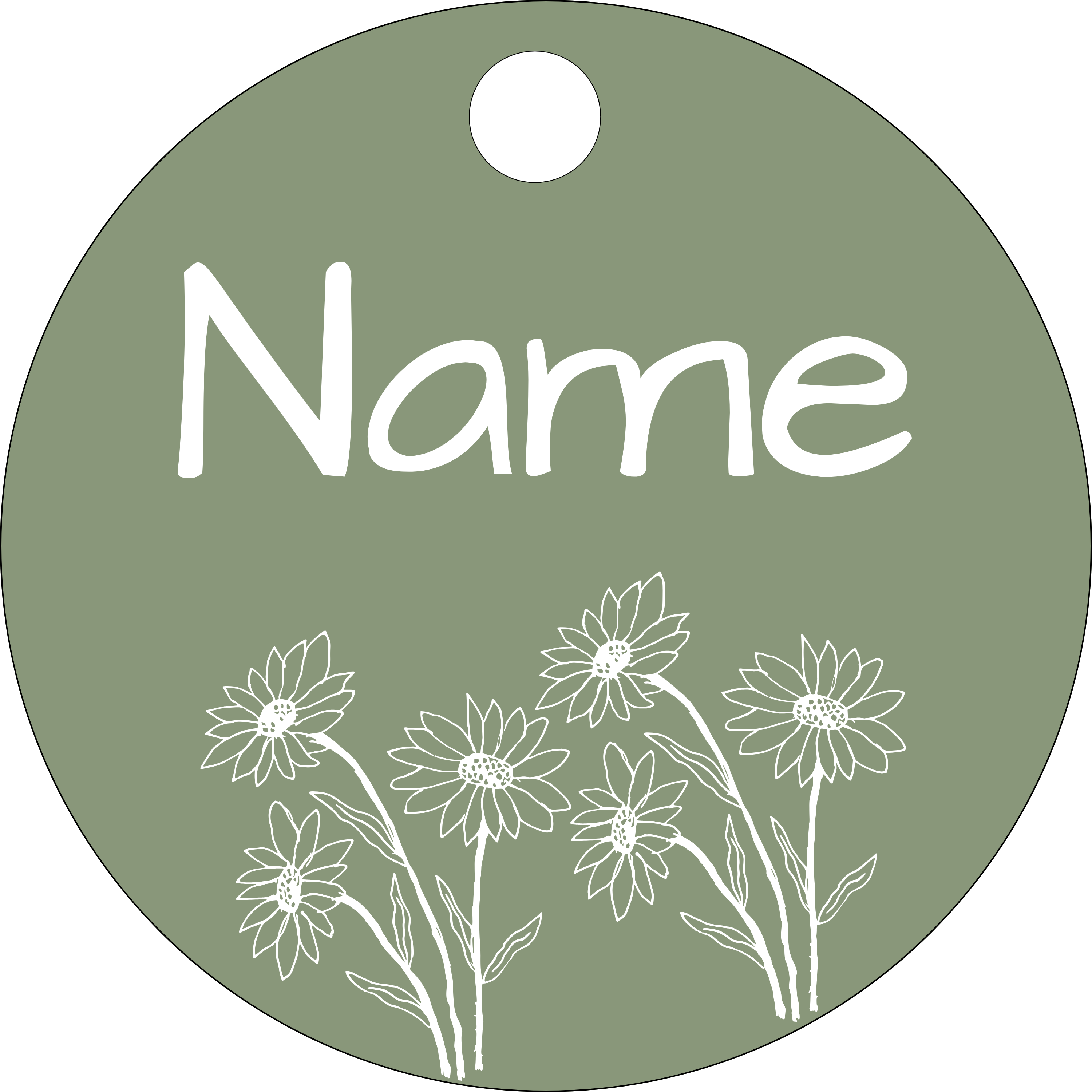 Hundemarke Sonnenhut