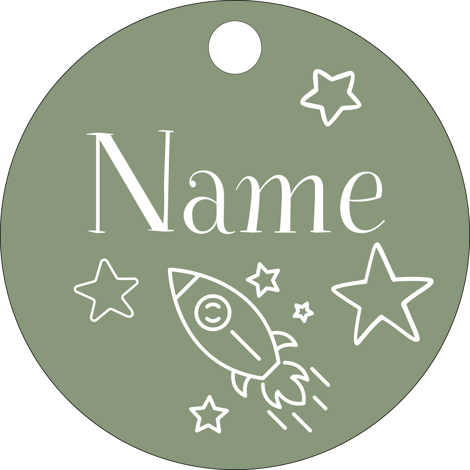 Hundemarke Spacerunner