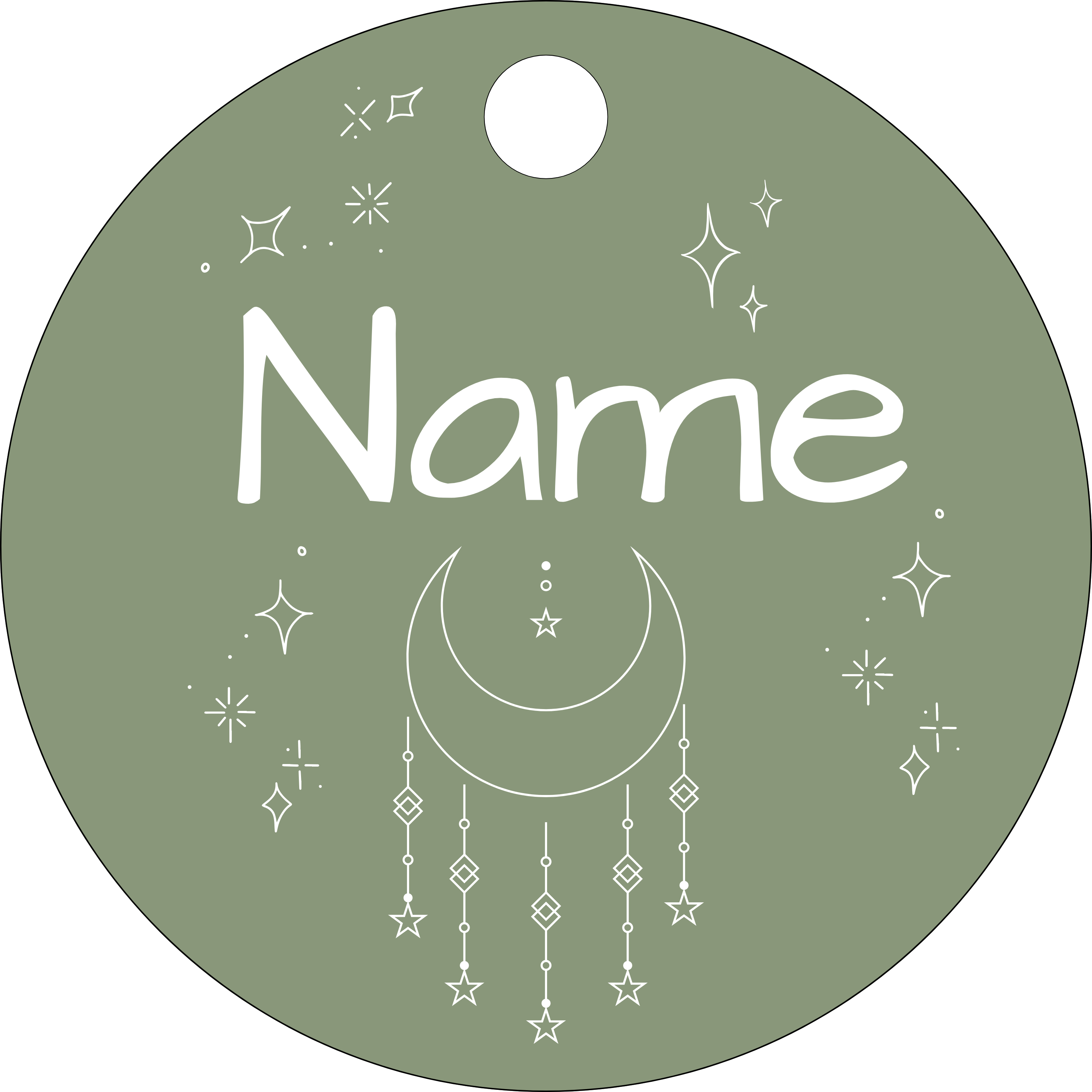 Hundemarke Sternenschauer