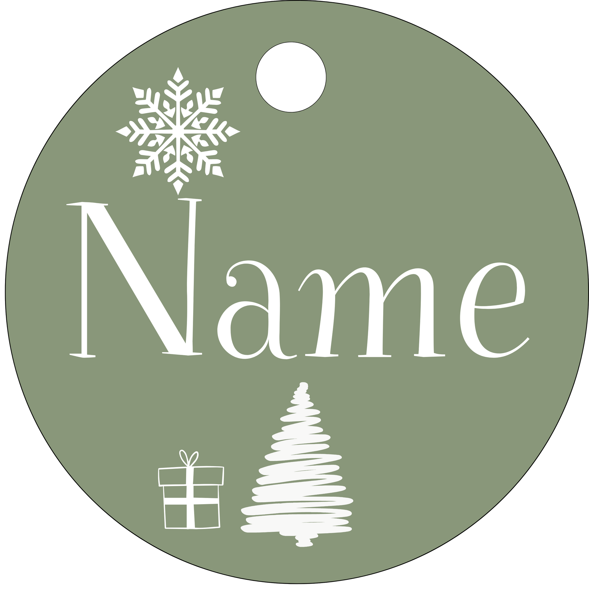 Hundemarke Weihnachten