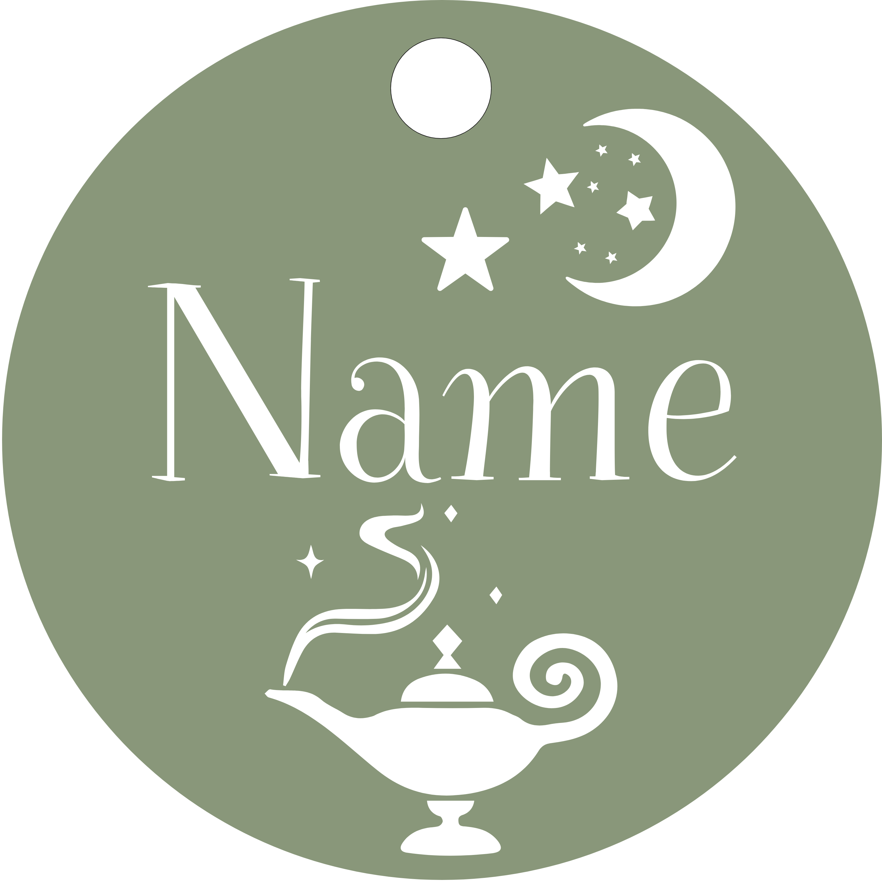 Hundemarke Wunderlampe