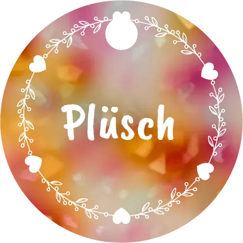 Hundemarke Herzkranz