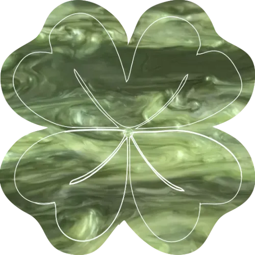 Hundemarke Kleeblatt