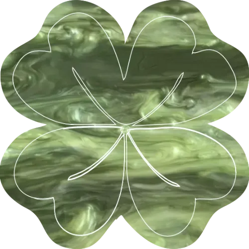 Hundemarke Kleeblatt