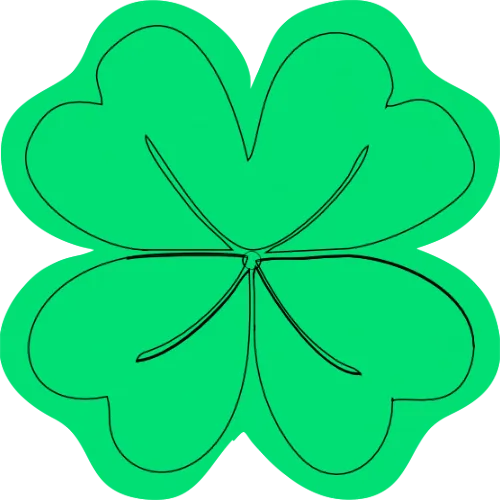 Hundemarke Kleeblatt