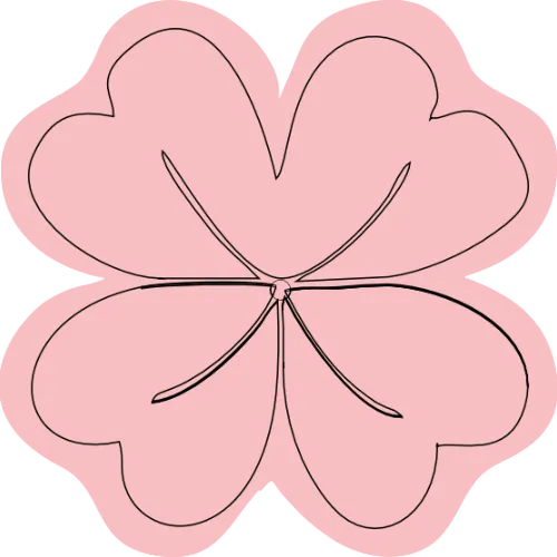 Hundemarke Kleeblatt