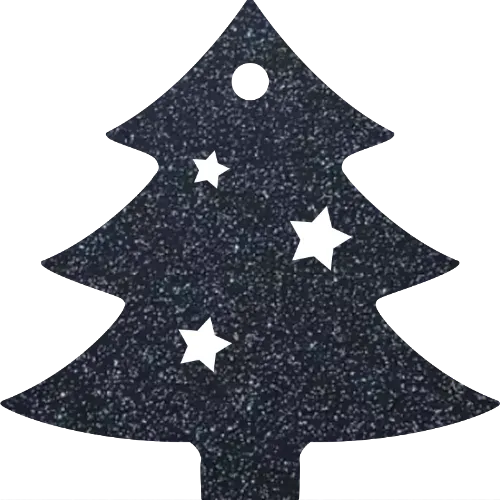 Hundemarke Weihnachtsbaum