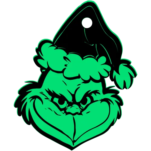 Hundemarke Grinch