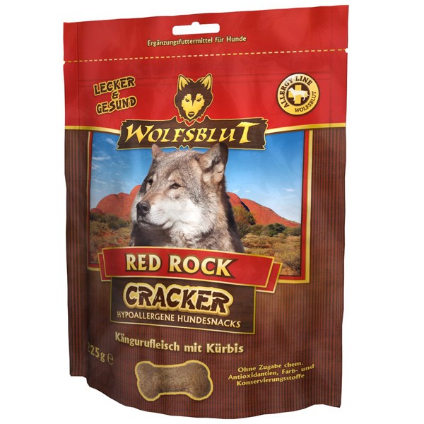 Wolfsblut Red Rock Cracker Känguru und Kürbis