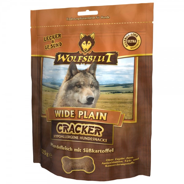 Wolfsblut Cracker Wide Plain - Pferdefleisch &amp; Süßkartoffel
