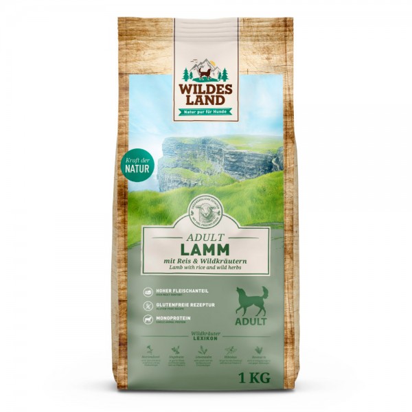 Wildes Land Classic Adult Lamm mit Reis TF
