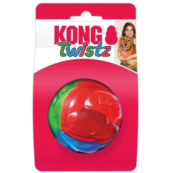 KONG® Twistz Ball klein