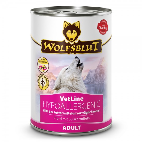 Wolfsblut Vetline Hypoallergenic NF 395g