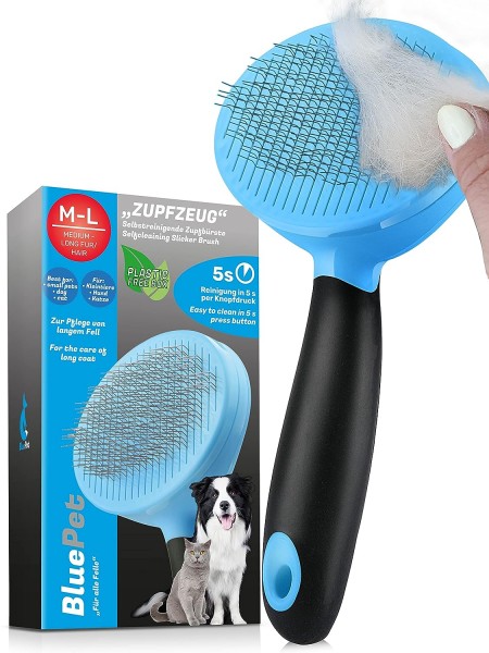 Blue Pet ZupfZeug Fellpflegebürste für Katzen und Hunde
